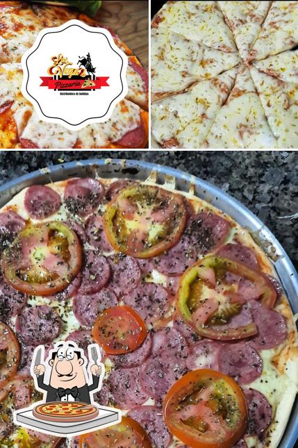 Experimente diversos tipos de pizza