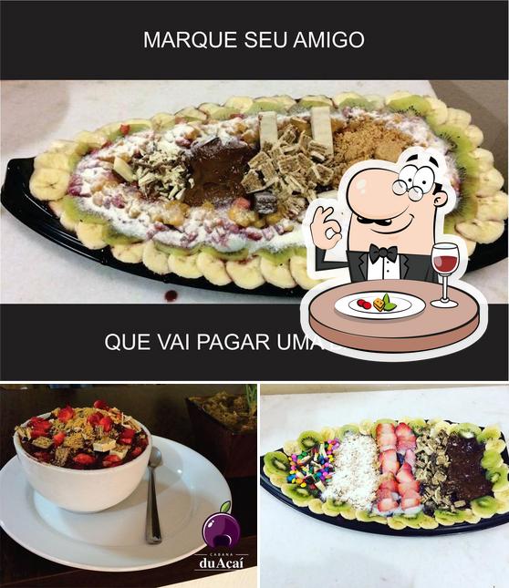 Comida em Cabana du Açaí