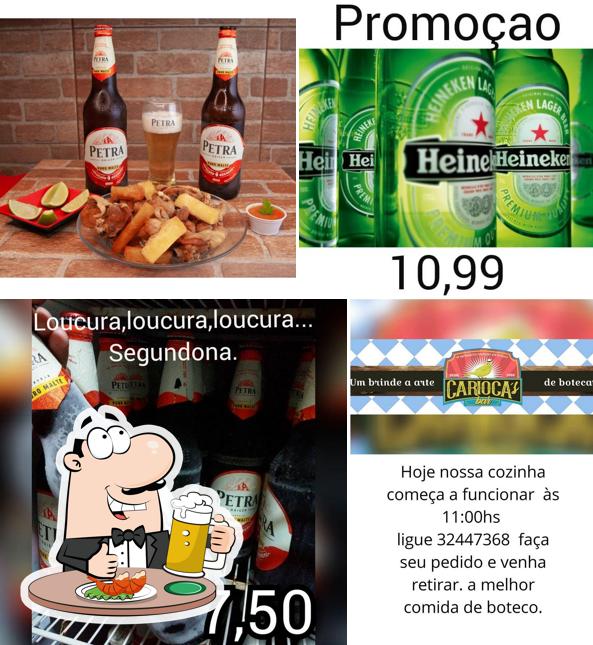 Desfrute a seleção de cervejas