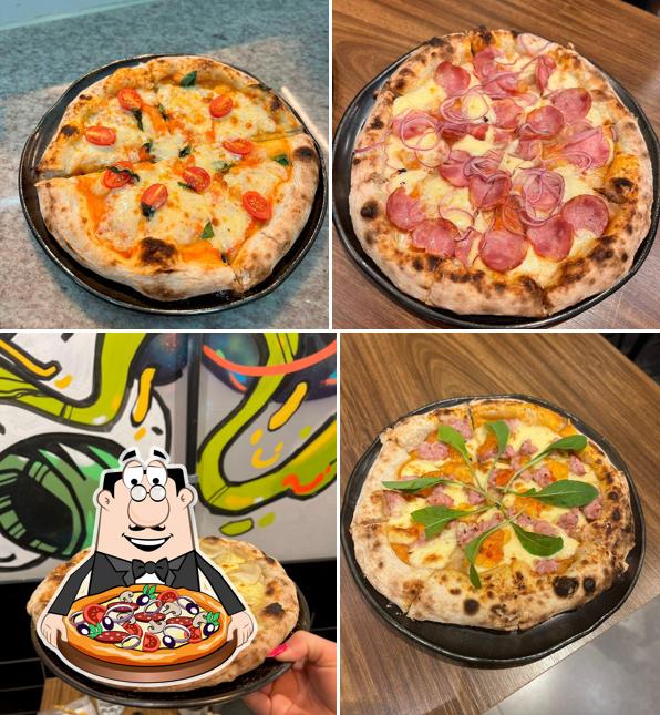 Escolha diversos variedades de pizza