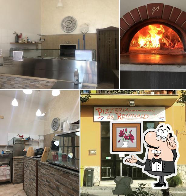 Gli interni di Pizzeria da Reginald