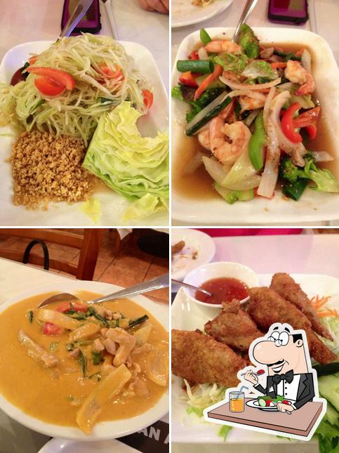 Food at Thai Lao Restaurant
