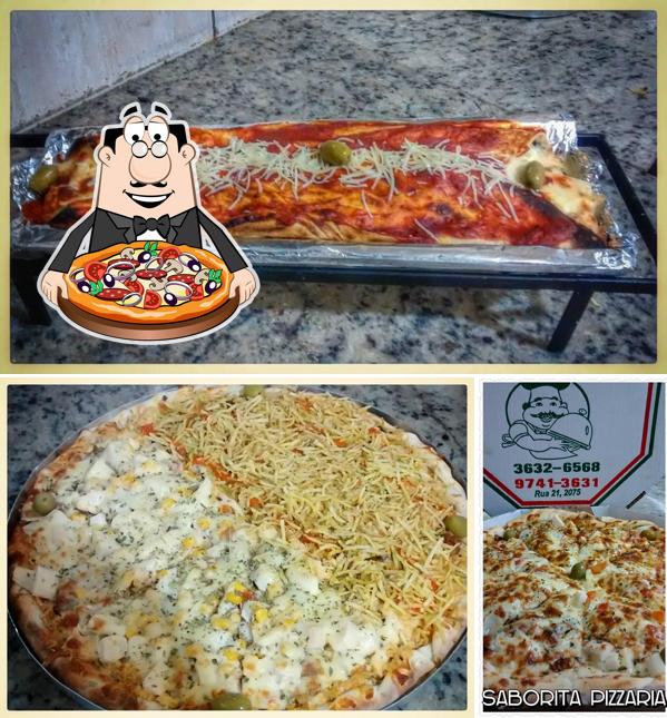 Experimente diferentes variedades de pizza