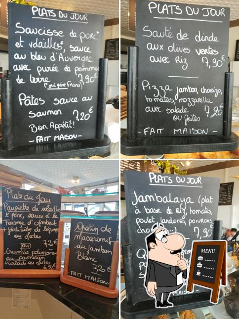 Gootu présente un tableau affichant le menu