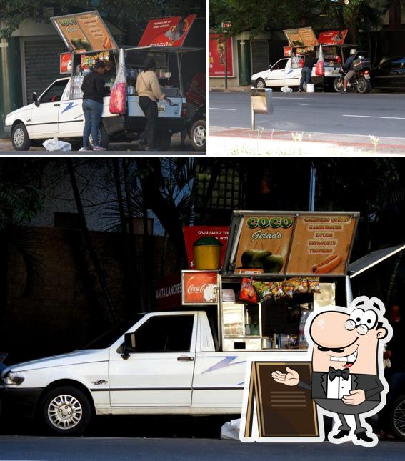 O exterior do Barraca de lanches - Praça da Liberdade