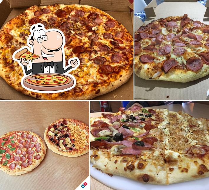 Experimente diferentes tipos de pizza