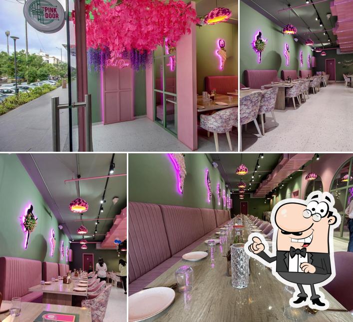 The interior of Pink Palette