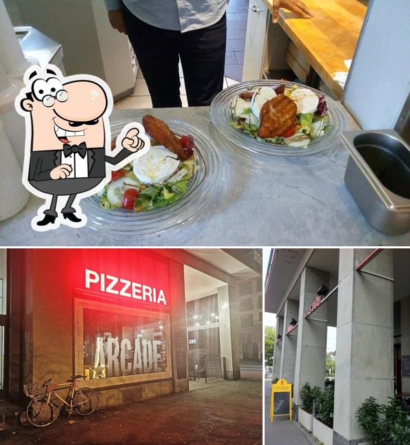 Guarda la foto che mostra la esterno e cibo di Arcade Pizzeria Napoletana