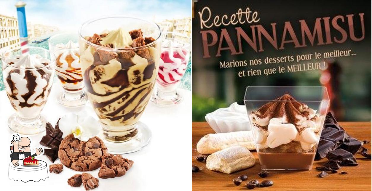 Mezzo di Pasta Annecy offre une sélection de desserts