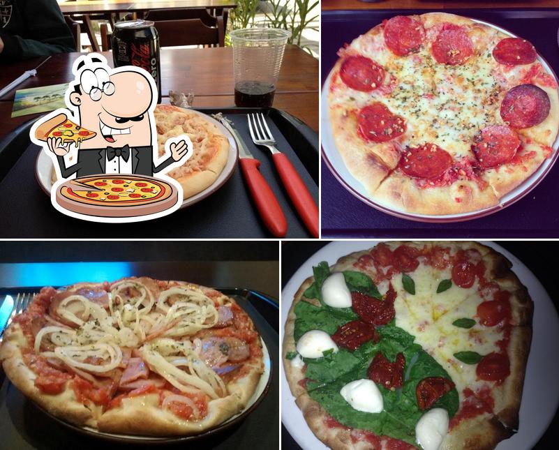 Consiga diferentes estilos de pizza