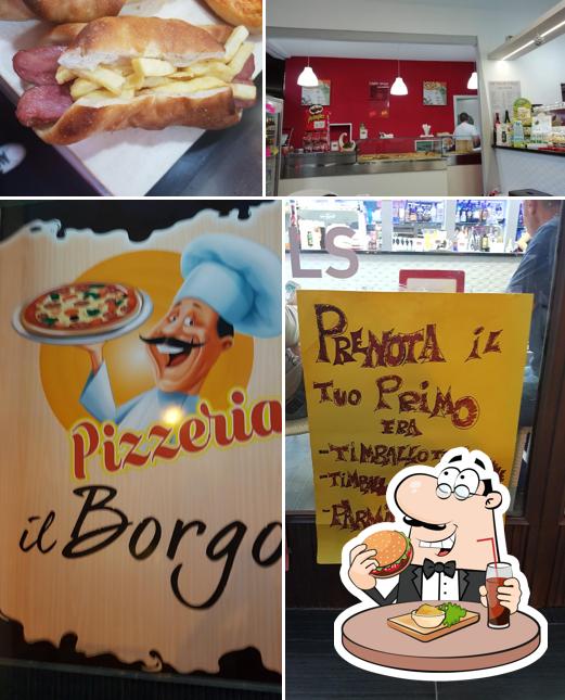 Prenditi un hamburger a Pizzeria Il Borgo