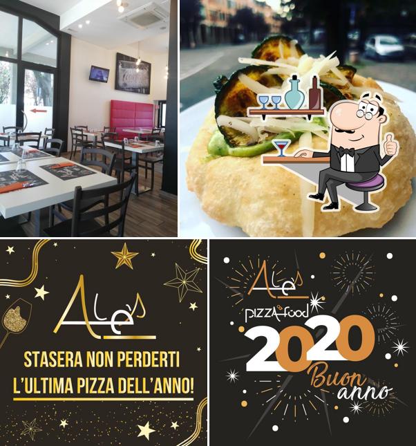 Dai un'occhiata agli interni di Ale's pizza e food