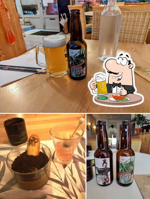 Maneki Neko offre une sélection de bières