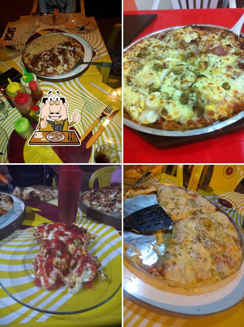 Experimente pizza no Pizzaria da Anita