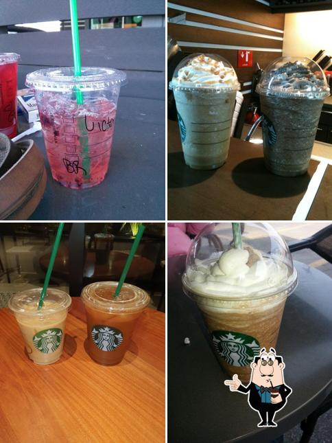 Starbucks offers a variety of drinks