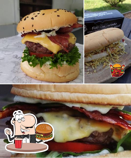 Delicie-se com um hambúrguer no Edy Burguer