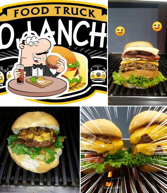 Consiga um hambúrguer no Ed Lanches - Food Truck