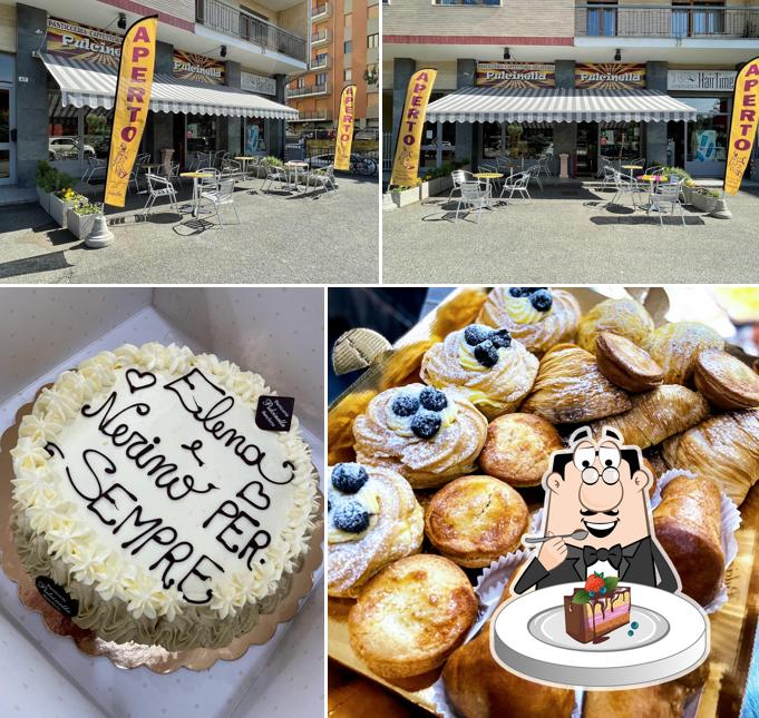 Torta al cioccolato al Pulcinella Pasticceria e Caffetteria