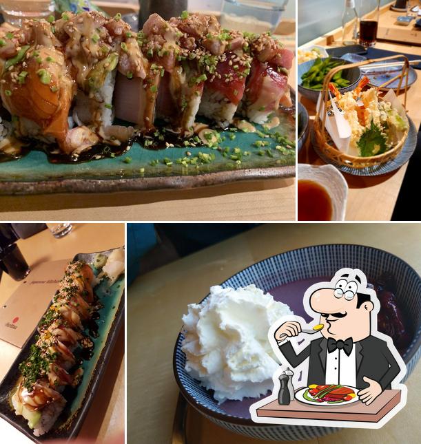 Блюда в "Furittsu Sushi Restaurant"