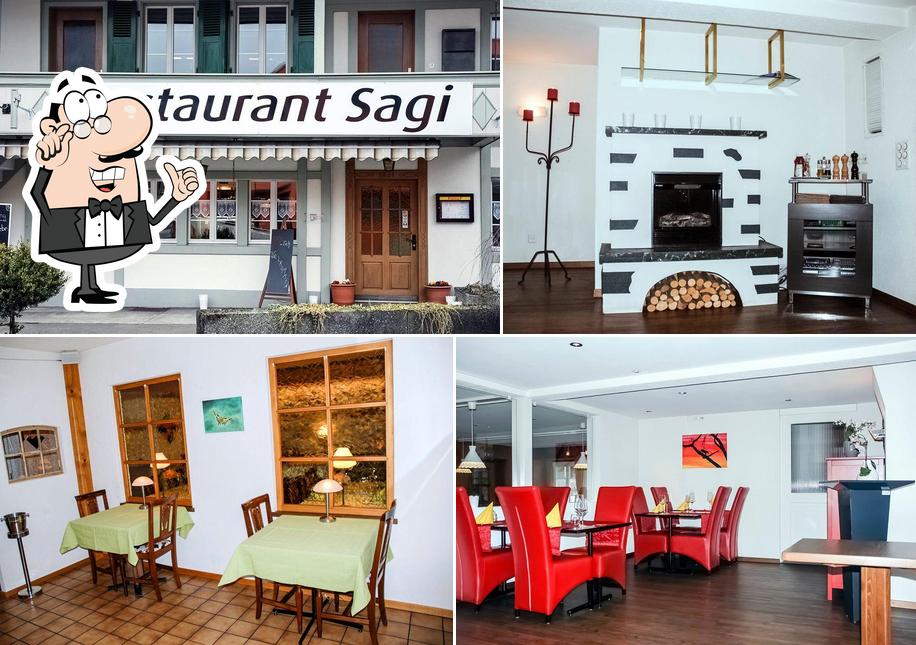 L'intérieur de Restaurant Sagi Uttigen, Nelly Zimmermann