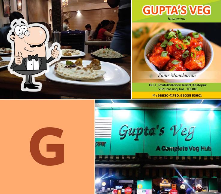 Look at the pic of Gupta's Veg