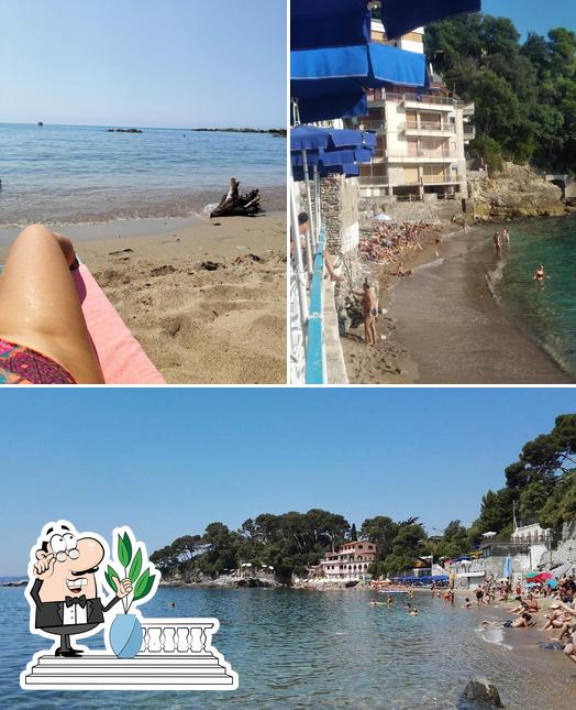 Gli esterni di Spiaggia Fiascherino Beach