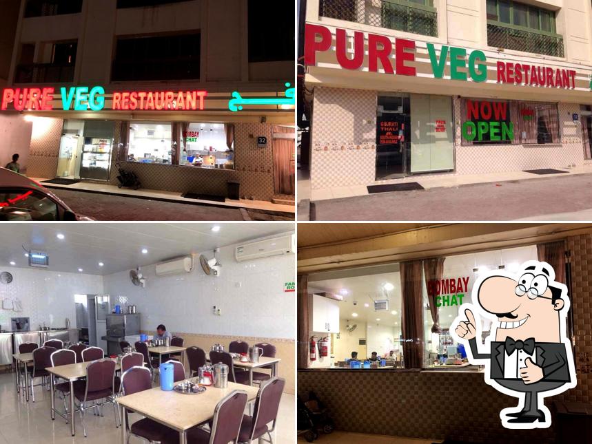 Here's a picture of Pure Veg Restaurant