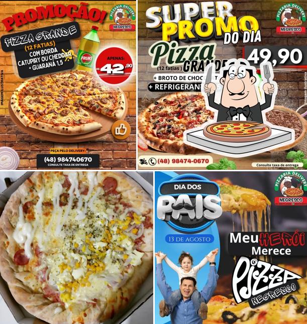 Peça pizza no Negresco Pizzaria