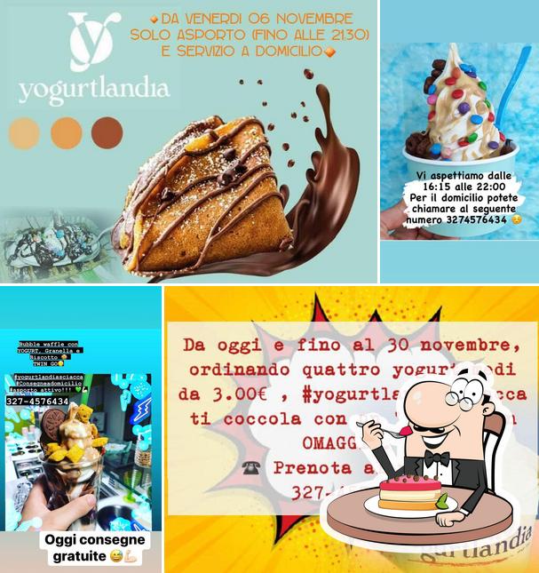 Yogurtlandia propone un'ampia gamma di dolci