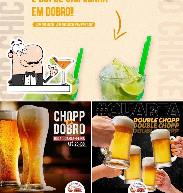 Peça uma bebida do menu