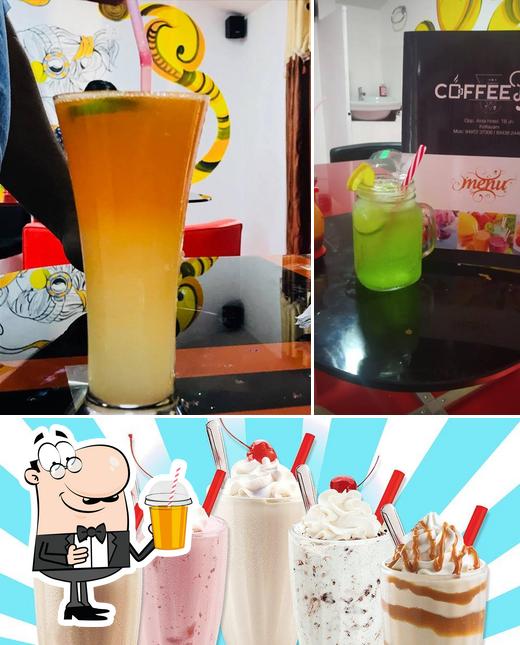 Enjoy a beverage at Coffee Tok