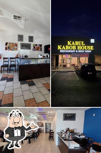 The interior of Kabul Kabob House