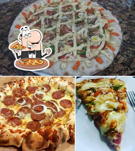 Escolha pizza no Point do Sabor