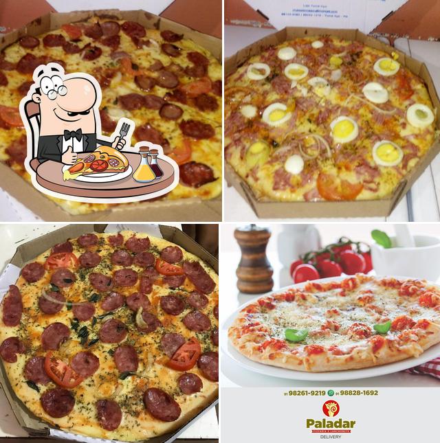 Escolha diversos estilos de pizza