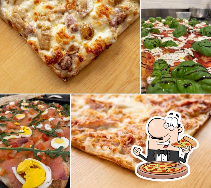 Scegli tra le molte varianti di pizza