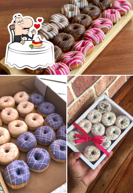 Donuts do Fi serve uma gama de pratos doces