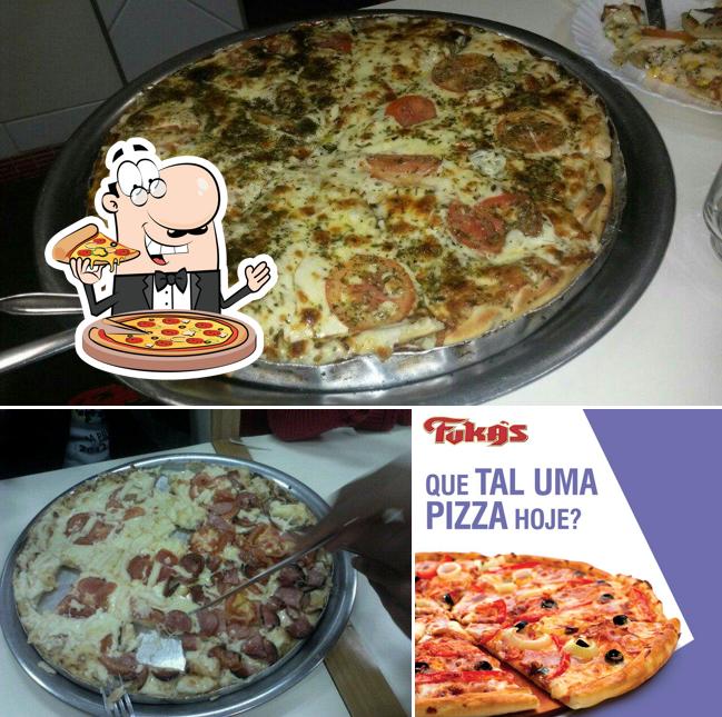 Consiga pizza no Fuka's