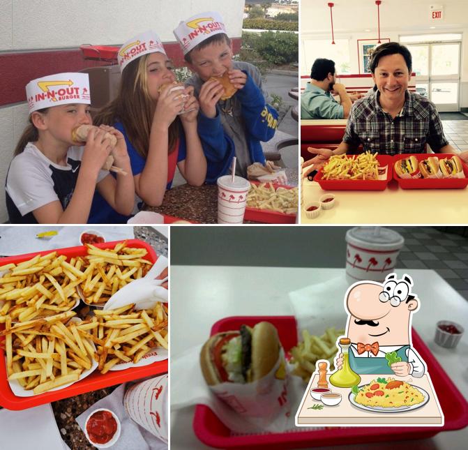 Food at In-N-Out Burger