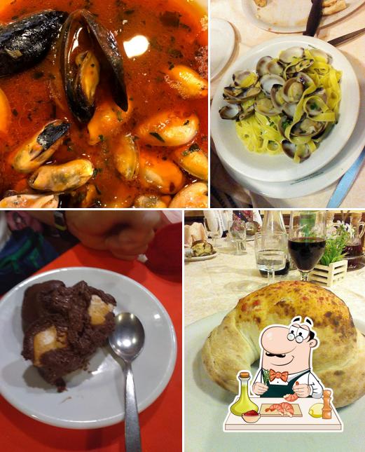 Order seafood at Pizzeria Ristorante Centrale