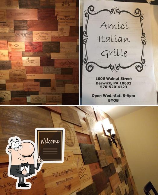 Look at this pic of Amici Italian Grille