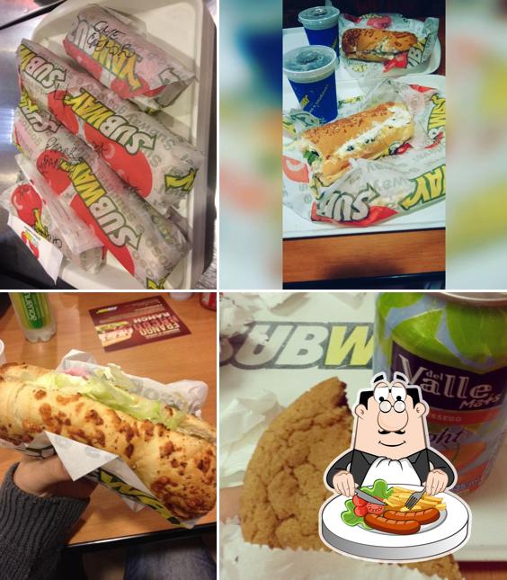 Comida em Subway