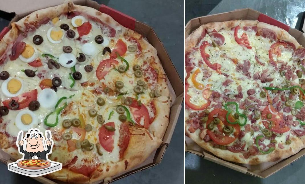 No Pizzaria familia, você pode desfrutar de pizza