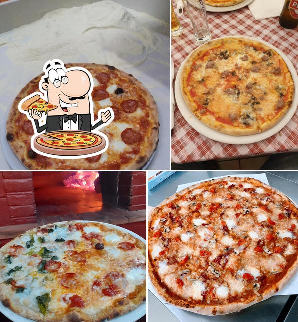 Prenditi tra le molte varianti di pizza