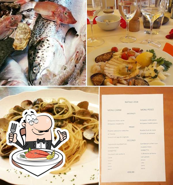 Ristorante Pizzeria Margherita offre un menu per gli amanti dei piatti di mare