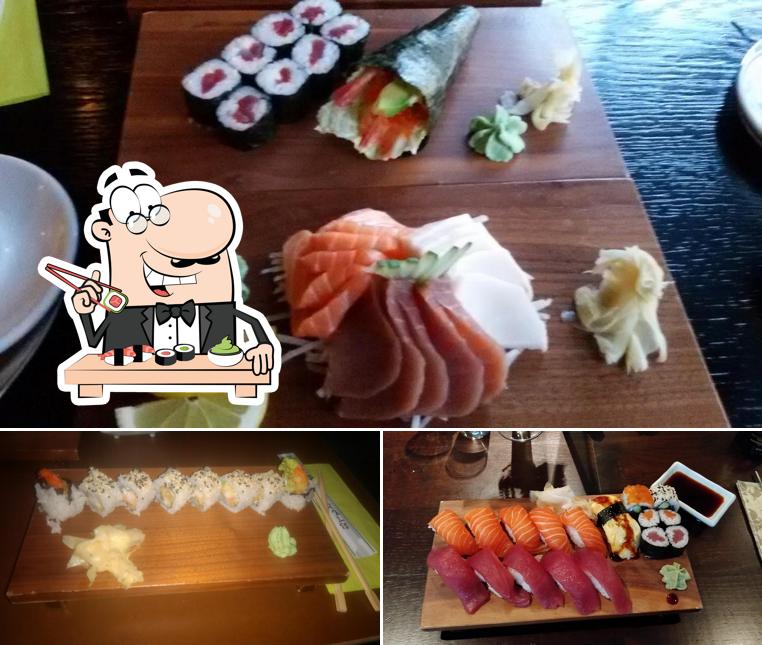 Les sushis sont un plat populaires provenant du Japon