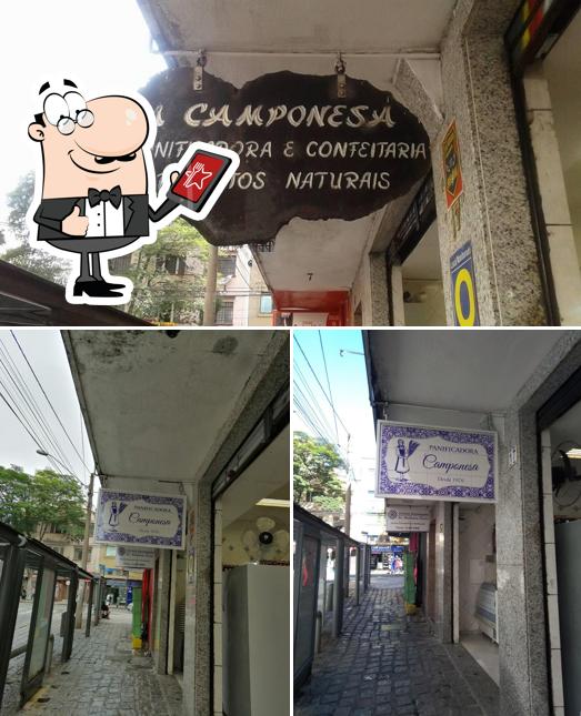 O exterior do Panificadora Camponesa