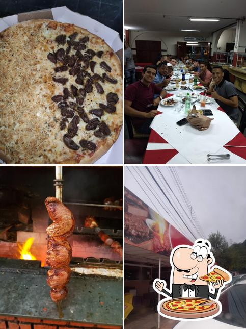 No Churrascaria Chapão Gaúcho, você pode degustar pizza