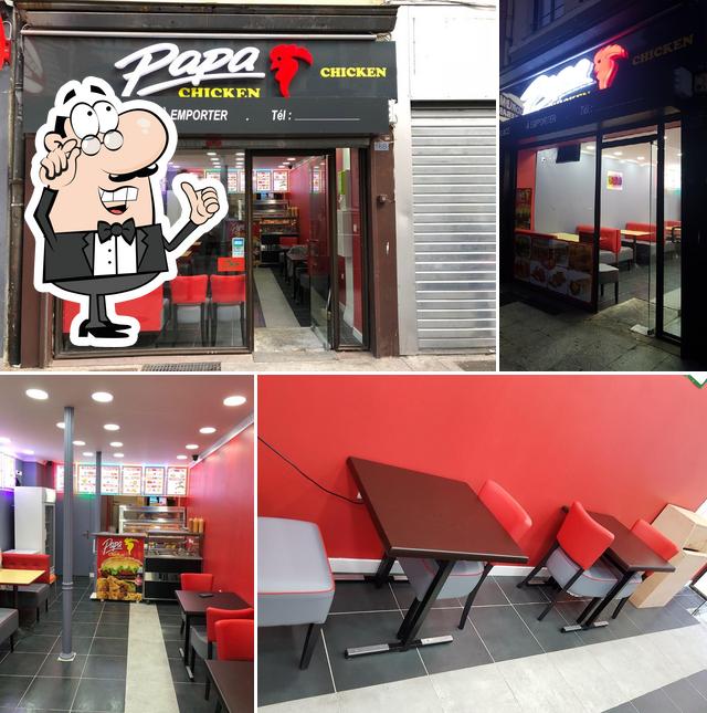 L'intérieur de O papa chicken Roubaix