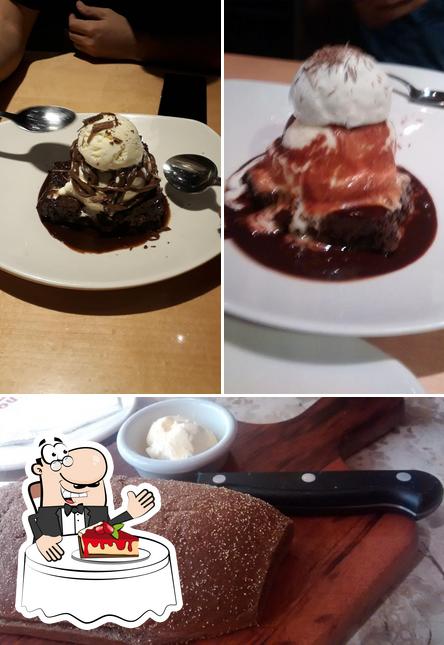 Outback Steakhouse serve uma gama de pratos doces