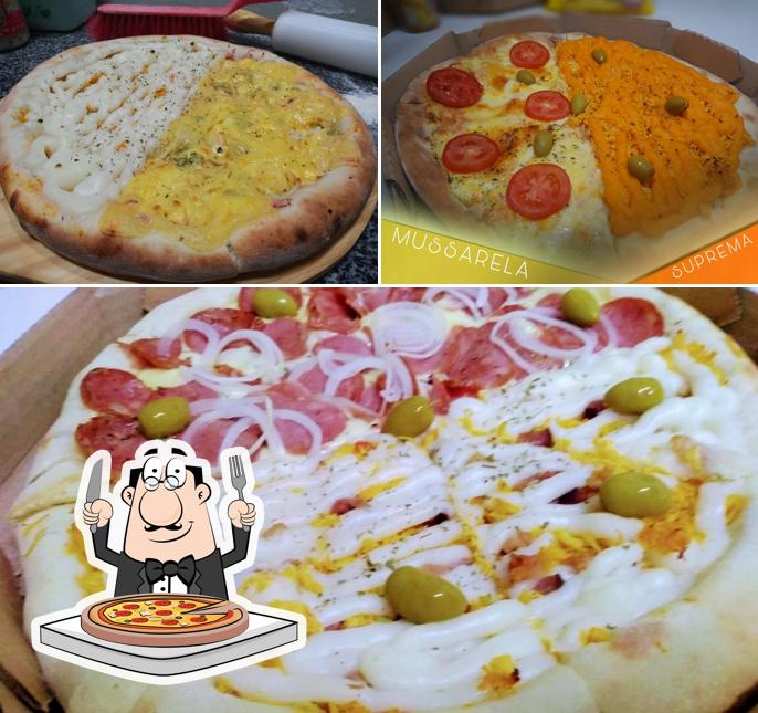 No pizzaria requinte pnz, você pode degustar pizza